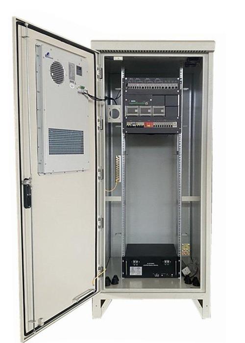 户外一体化智能5G基站机房 恒温空调与通信设备柜的融合创新